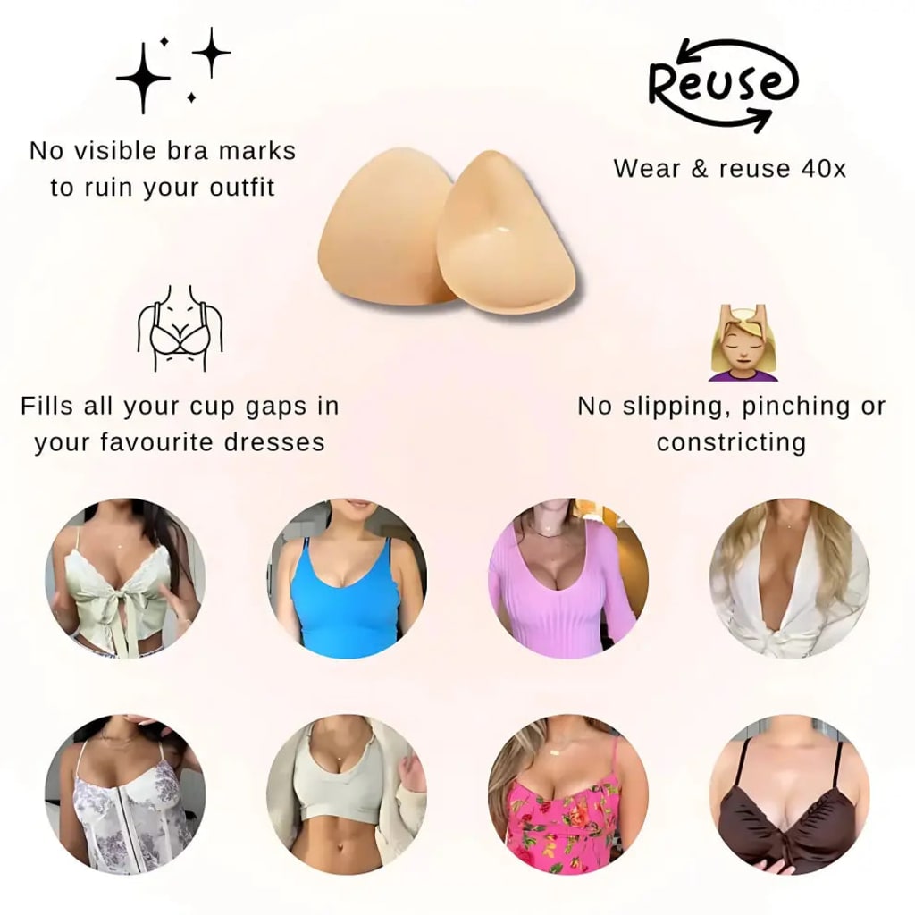 Silhouette: The Invisible Lift - Reusable Adhesive Pads