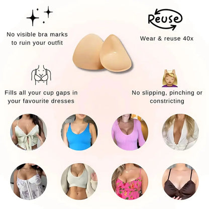 Silhouette: The Invisible Lift - Reusable Adhesive Pads
